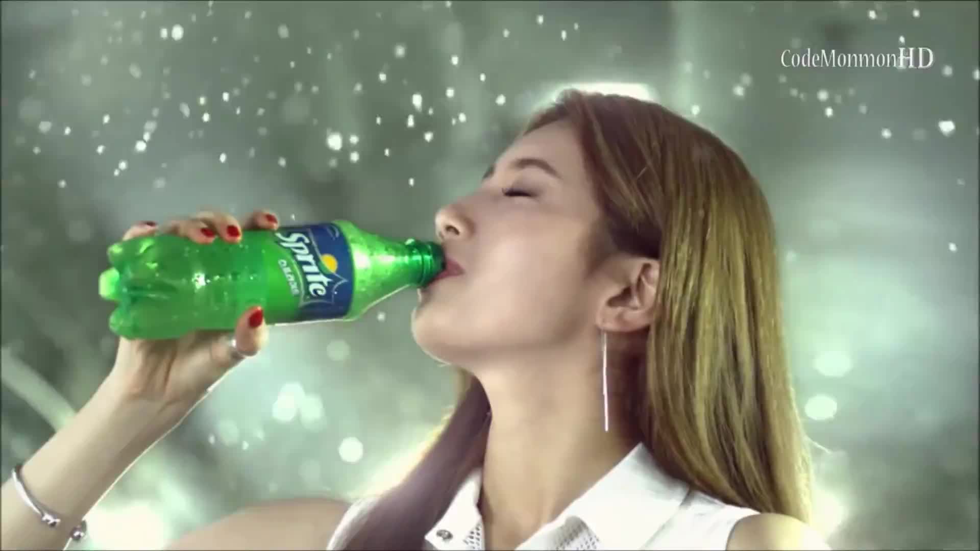 雪碧汽水韩国电视广告全程高能宅男福利